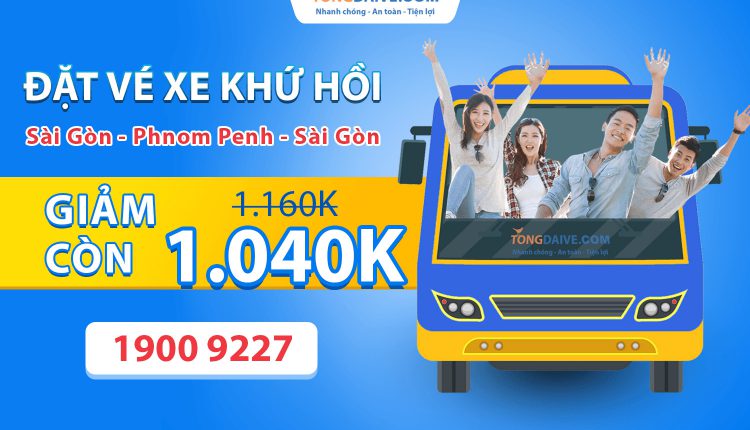 Xe từ Phnom Penh về Sài Gòn tết 2023
