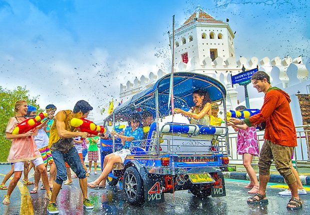 Songkran Festival at Bangkok