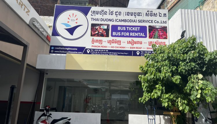 Bến xe Thái Dương Campuchia 2023