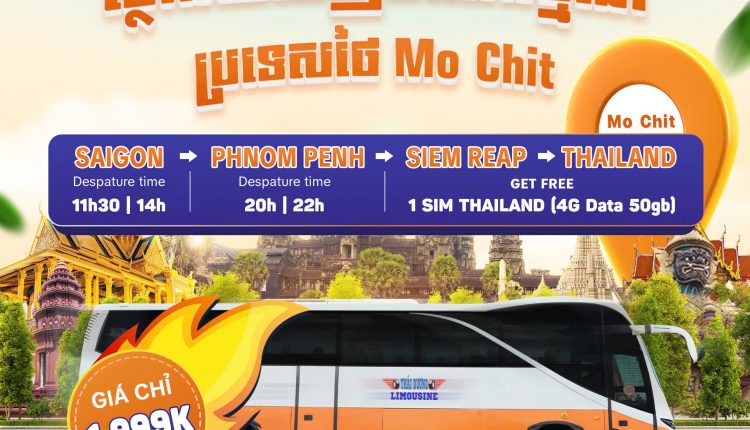 Lộ trình du lịch Thái Lan bằng đường bộ