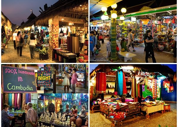 Những điểm mua sắm phổ biến ở Siem Reap