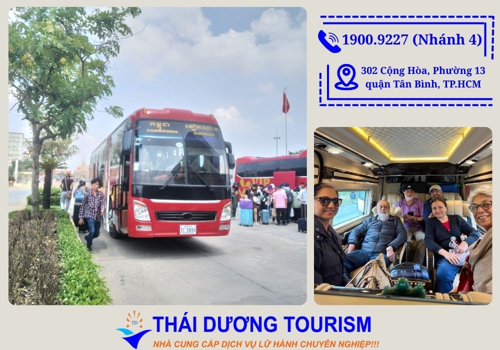 Dịch vụ limousine đi Thái Lan hiện nay có các điểm dừng được tổ chức hợp lý, khoa học, bao gồm các trạm nghỉ, cửa khẩu biên giới, trạm ăn uống và các điểm trung chuyển tại Phnom Penh, Poipet và Bangkok.