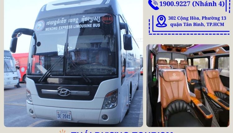 Trong số các lựa chọn hiện nay, Thái Dương Limousine hợp tác với Vexedicampuchia.com vẫn là lựa chọn tốt nhất cho tuyến TP.HCM – Siem Reap nhờ sự chuyên nghiệp, tiện nghi và hỗ trợ đầy đủ từ A–Z.