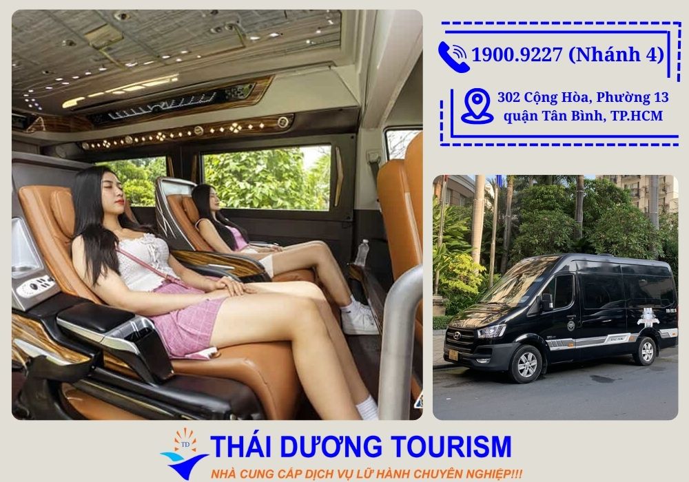 Công ty TNHH MTV Du lịch Thái Dương – đơn vị vận hành thương hiệu Vexedicampuchia.com – cung cấp dịch vụ limousine xuyên Đông Dương từ Việt Nam sang Campuchia và Thái Lan.