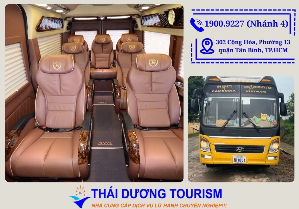 Đi xe limousine từ Việt Nam sang Campuchia là lựa chọn tuyệt vời nếu bạn muốn sự tiện nghi, lịch sự và an toàn.