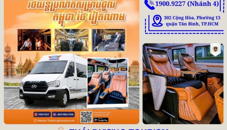 Lịch trình xe limousine tuyến TP.HCM – Phnom Penh là lựa chọn tối ưu cho những ai mong muốn di chuyển quốc tế nhanh chóng, an toàn và thoải mái.