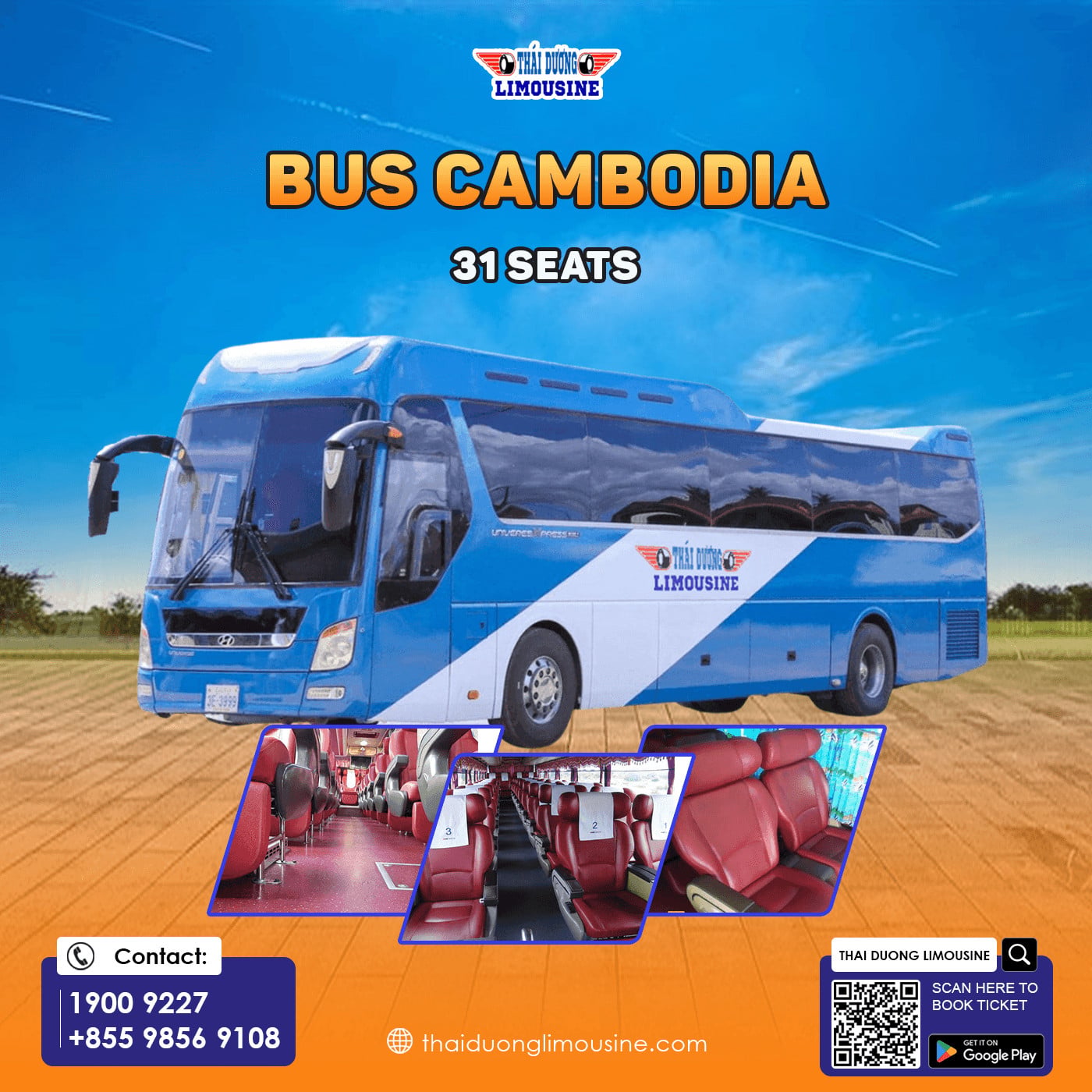 Lịch trình xe TP. Hồ Chí Minh đi Siem Reap